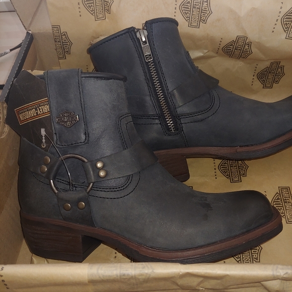Harley Davidson ankle boots - Picture 2 of 4